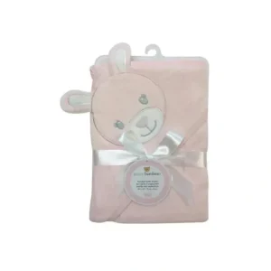 Sale Piccolo Bambino - Hooded Bath Towel, Pink Bunny - cutbabycare.com | baby boutique & care hub Bath Potty