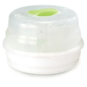 PIGEON Microwave Steam Steriliser Baby Feeding Bottle Disinfectant Cleaner Clear - cutbabycare.com | baby boutique & care hub