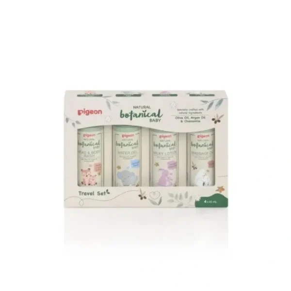 Fashion PIGEON Natural Botanical Baby Travel Pack - cutbabycare.com | baby boutique & care hub Bath Potty