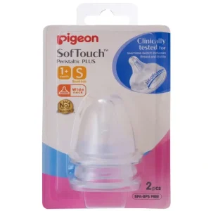 Discount PIGEON Softouch Peristaltic Plus Teat Small 2 Pack - cutbabycare.com | baby boutique & care hub Nursing Feeding