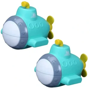 2PK BB Junior Splash N Play Submarine Projector Bath Water Float Toys for Baby - cutbabycare.com | baby boutique & care hub