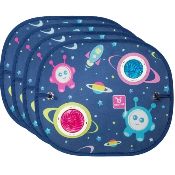 4PK Benbat Bubble 44cm Sunshade Baby 0m+ Sunshade Car Seat Window Shield Cover - cutbabycare.com | baby boutique & care hub