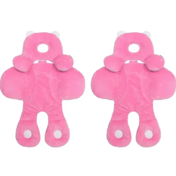 2PK Benbat Travel Friends Infant Head/Neck/Body Pillow Support 0m+ BabyKids Pink - cutbabycare.com | baby boutique & care hub