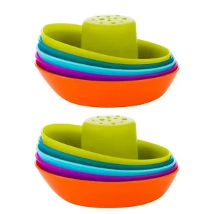 2PK Boon Fleet Stacking Boat/Ship Bath Time Toy/Play for Baby/Toddlers/Kids - cutbabycare.com | baby boutique & care hub