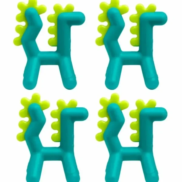 4PK Boon Growl Silicone BPA Free Teether Baby/Newborn Teething Toys Dragon 0m+ - cutbabycare.com | baby boutique & care hub