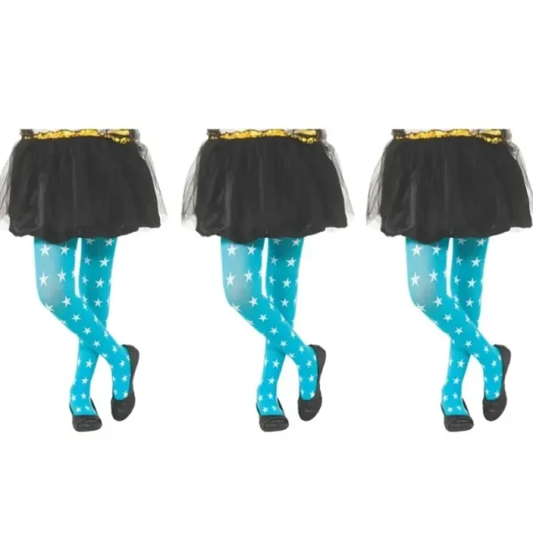 3PK Marvel American Dream Tights Dress Up Party Costume Accessory Kids Blue - cutbabycare.com | baby boutique & care hub