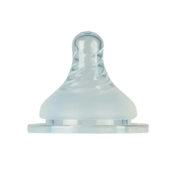 2PK Mininor Baby Anti-Colic Silicone Teat/Nipple For Feeding Bottle 0m+ Clear - cutbabycare.com | baby boutique & care hub
