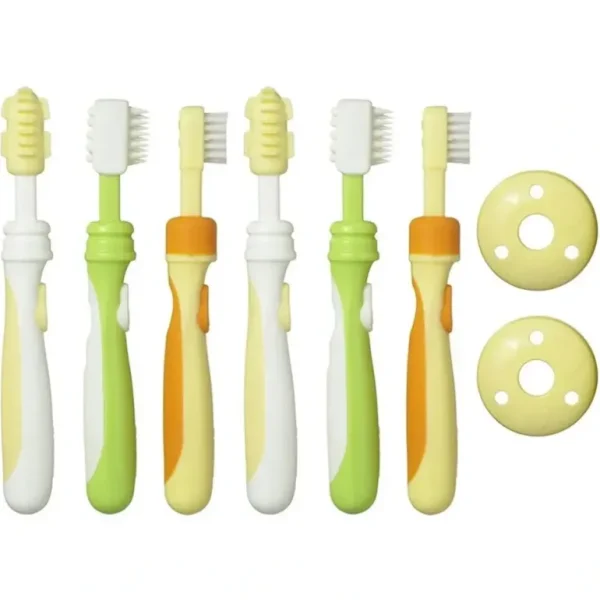 2PK PIGEON Baby Training Toothbrush Brush Teeth Dental Oral Care Baby/Infant/Kid - cutbabycare.com | baby boutique & care hub