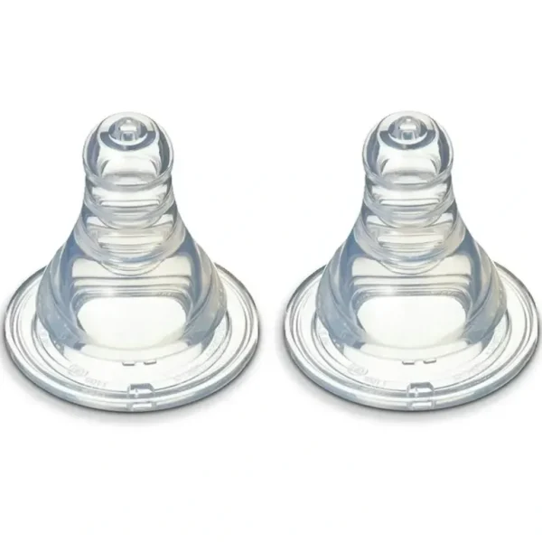 2PK PIGEON Peristaltic Slim Neck Soft Silicone M Teat 4m+ for Baby/Infant Bottle - cutbabycare.com | baby boutique & care hub