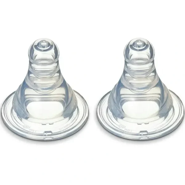 2PK PIGEON Peristaltic Slim Neck Soft Silicone Teat L 9m+ f/ Baby/Infant Bottle - cutbabycare.com | baby boutique & care hub