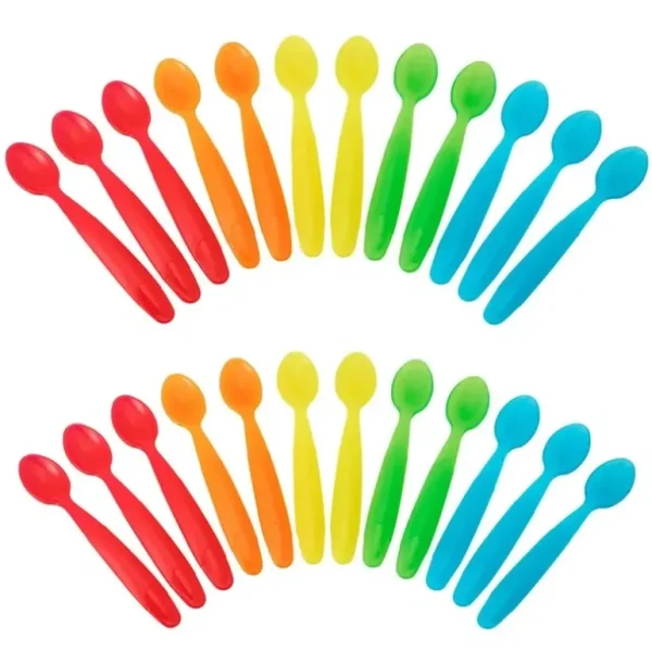24PK The First years Take & Toss Infant Spoons BPA Free Plastic Kids/Baby 4m+ - cutbabycare.com | baby boutique & care hub