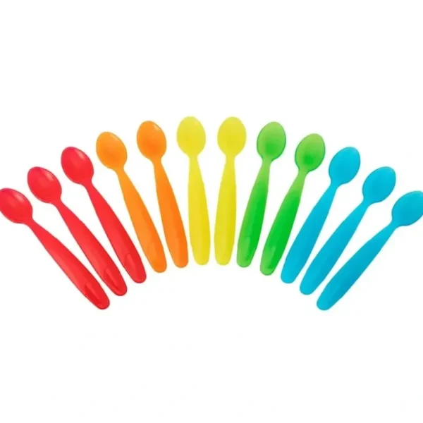 12PK The First years Take & Toss Infant Spoons BPA Free Plastic Kids/Baby 4m+ - cutbabycare.com | baby boutique & care hub