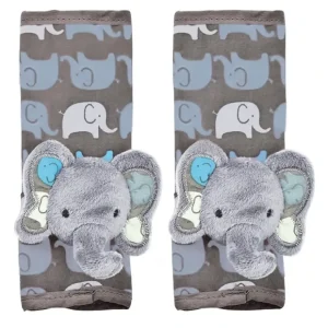 Best Sale Playette Animal Cover Pals Elephant Baby Protector For Car/Stroller Straps Grey - cutbabycare.com | baby boutique & care hub Stroller