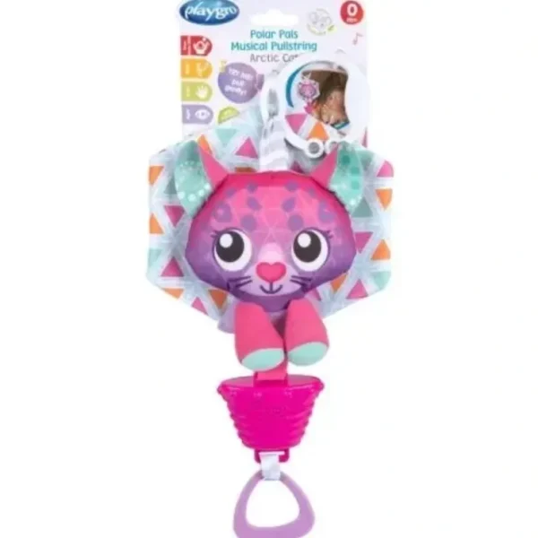 Discount Playgro Musical Pullstring Snow Leopard - cutbabycare.com | baby boutique & care hub Car Seats