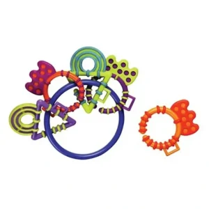 Online Playgro Teething Chewy Links Teether Baby/Infant Fun Activity Toy 3m+ - cutbabycare.com | baby boutique & care hub Stroller