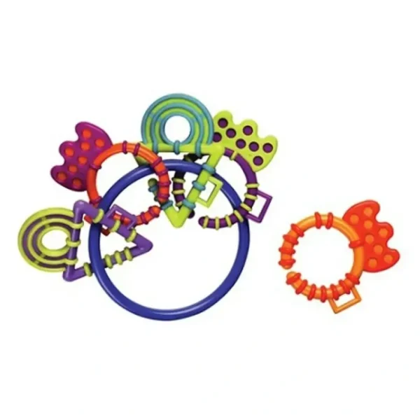 Online Playgro Teething Chewy Links Teether Baby/Infant Fun Activity Toy 3m+ - cutbabycare.com | baby boutique & care hub Stroller