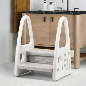 Discount Playpals 2 Steps Toddler Step Ladder for Bathroom Sink Toilet Training Kitchen - cutbabycare.com | baby boutique & care hub Bath Potty