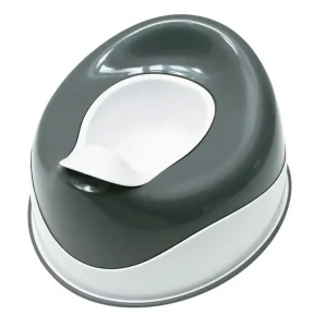 Best Prince Lionheart Comfortable Design Potty Pod Basix With Slip-resistant Base - Grey - cutbabycare.com | baby boutique & care hub Bath Potty