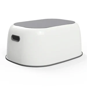 Shop Prince Lionheart Grippy Sturdy Base With Non-slip Top And Feet Step Stool - Grey - cutbabycare.com | baby boutique & care hub Bath Potty