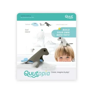 Flash Sale Quut Quutopia Bath Water Floating Shower Animal Toys for 3y+ Kids Seal Island - cutbabycare.com | baby boutique & care hub Bath Potty