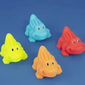 Flash Sale Sassy Glowin' Gators Bath Toys - Assorted Colors (1 count) - cutbabycare.com | baby boutique & care hub Bath Potty
