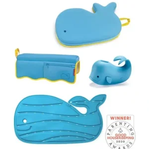 Fashion Skip Hop Moby Bathtime Essentials - Blue - cutbabycare.com | baby boutique & care hub Bath Potty