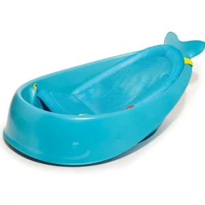 Skip Hop Moby Smart Baby Sling 3-stage Tub Blue With Non-slip Interior Texture - cutbabycare.com | baby boutique & care hub