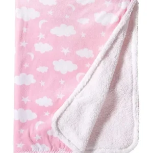 Outlet Spasilk - Fleece Velboa Blanket, Pink Celestial - cutbabycare.com | baby boutique & care hub Stroller