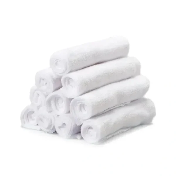 Best Sale Spasilk 10-Pack Washcloth Set, White - cutbabycare.com | baby boutique & care hub Bath Potty