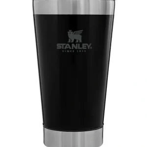 New Stanley - 16Oz Classic Stay Chill Vacuum Insulated Pint Tumbler, Matte Black - cutbabycare.com | baby boutique & care hub Gear Travel