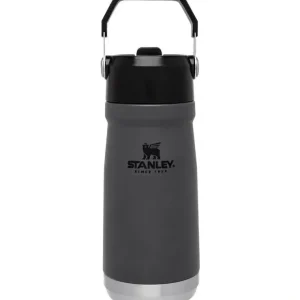 Fashion Stanley - 17Oz IceFlow Stainless Steel Bottle with Straw, Charcoal - cutbabycare.com | baby boutique & care hub Gear Travel