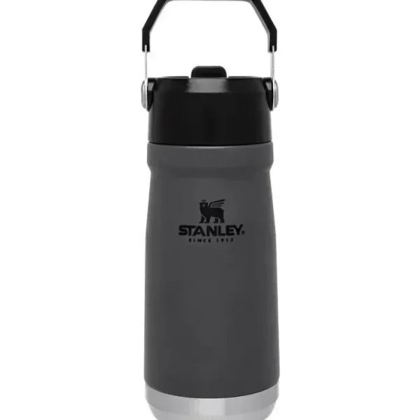 Fashion Stanley - 17Oz IceFlow Stainless Steel Bottle with Straw, Charcoal - cutbabycare.com | baby boutique & care hub Gear Travel