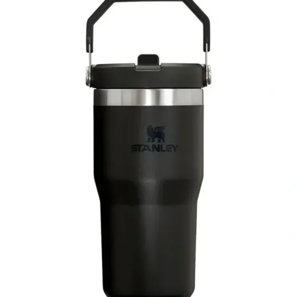 Fashion Stanley - 20Oz IceFlow Stainless Steel Tumbler with Straw, Black - cutbabycare.com | baby boutique & care hub Gear Travel