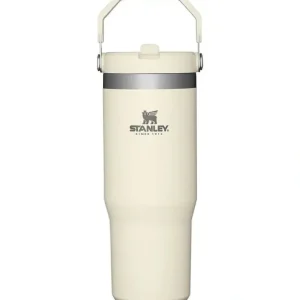 Store Stanley - 30Oz IceFlow Stainless Steel Tumbler with Straw, Cream - cutbabycare.com | baby boutique & care hub Health Safety