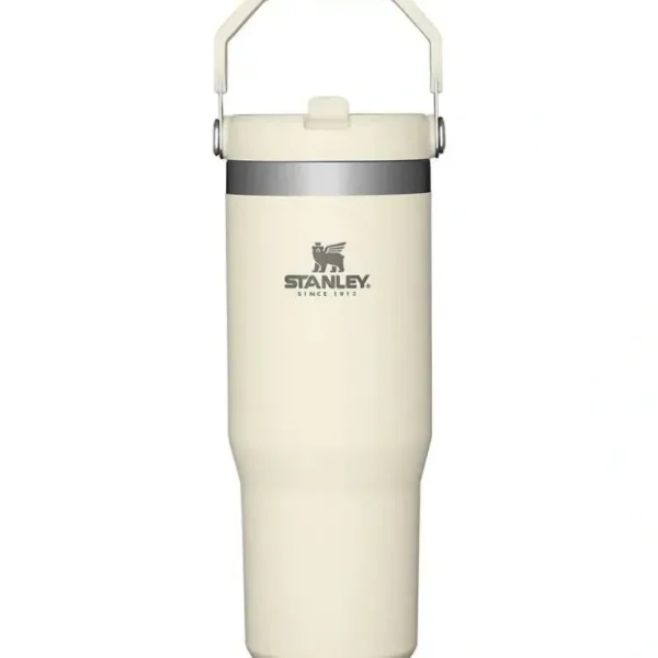 Store Stanley - 30Oz IceFlow Stainless Steel Tumbler with Straw, Cream - cutbabycare.com | baby boutique & care hub Health Safety