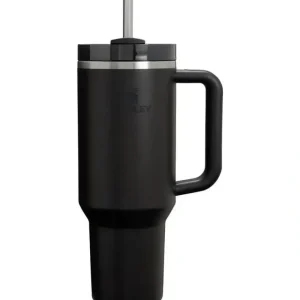 Online Stanley - 40Oz Quencher H2.0 FlowState Stainless Steel Vacuum Insulated Tumbler, Black - cutbabycare.com | baby boutique & care hub Gear Travel