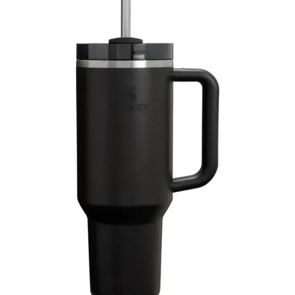 Online Stanley - 40Oz Quencher H2.0 FlowState Stainless Steel Vacuum Insulated Tumbler, Black - cutbabycare.com | baby boutique & care hub Gear Travel
