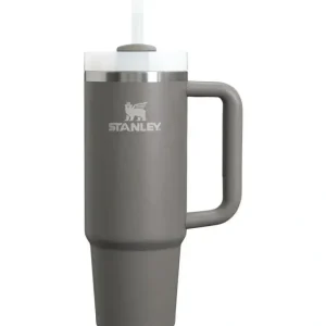Outlet Stanley - 30Oz Quencher H2.0 FlowState Stainless Steel Vacuum Insulated Tumbler, Stone - cutbabycare.com | baby boutique & care hub Gear Travel