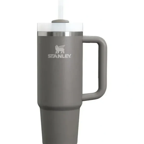 Outlet Stanley - 30Oz Quencher H2.0 FlowState Stainless Steel Vacuum Insulated Tumbler, Stone - cutbabycare.com | baby boutique & care hub Gear Travel