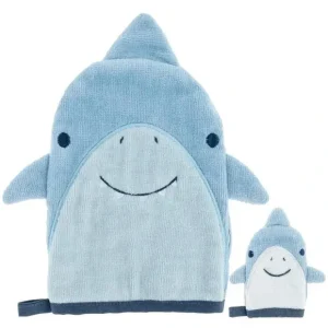 Cheap Stephen Joseph - Bath Mitt W/ Finger Puppet, Shark - cutbabycare.com | baby boutique & care hub Bath Potty