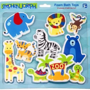 Shop Stephen Joseph - Foam Bath Toy, Wild Animals - cutbabycare.com | baby boutique & care hub Bath Potty