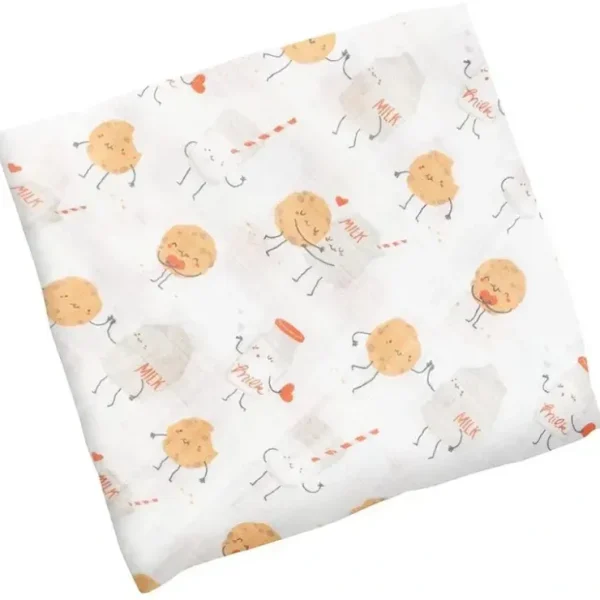 Outlet Stephen Joseph - Muslin Blanket, Milk & Cookies - cutbabycare.com | baby boutique & care hub Stroller