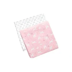 New Stephen Joseph - Muslin Blanket Set 2 Pack, Unicorn - cutbabycare.com | baby boutique & care hub Stroller