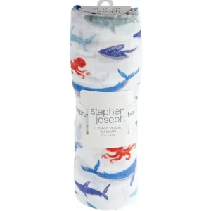 Cheap Stephen Joseph - Muslin Blankets, Shark - cutbabycare.com | baby boutique & care hub Stroller