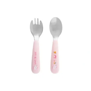 Hot Stephen Joseph - Spoon And Fork Sets, Unicorn - cutbabycare.com | baby boutique & care hub Gear Travel