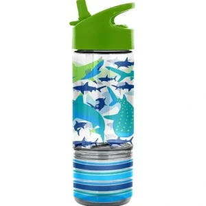 Outlet Stephen Joseph Snip and Snack Bottle - Sharks - cutbabycare.com | baby boutique & care hub Stroller