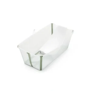 Sale Stokke - Flexi Bath Bundle (Tub & Newborn Support), Transparent Green - cutbabycare.com | baby boutique & care hub Bath Potty