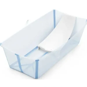 Best Sale Stokke - Flexi Bath Tub X-Large Bundle, Ocean Blue - cutbabycare.com | baby boutique & care hub Bath Potty