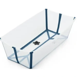 Shop Stokke - Flexi Bath X-Large, Transparent Blue - cutbabycare.com | baby boutique & care hub Bath Potty