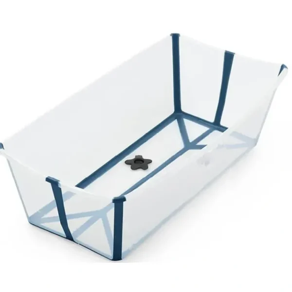 Shop Stokke - Flexi Bath X-Large, Transparent Blue - cutbabycare.com | baby boutique & care hub Bath Potty
